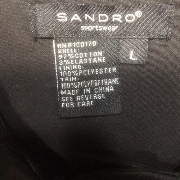 SANDRO Sportswear Short Peacoat Jacket - Picture 10 of 14